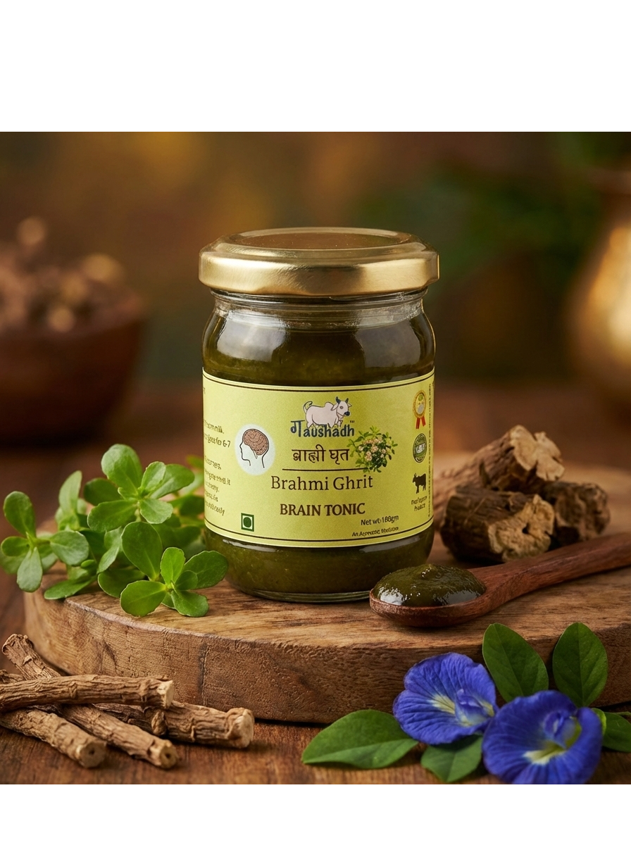 Make your brain super strong with BRAHMI GHRIT