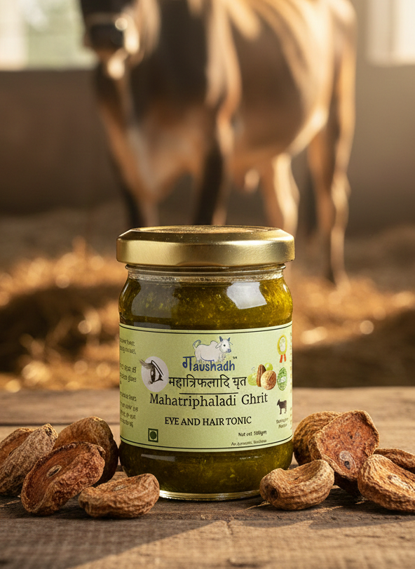 Mahatriphaladi Ghrit 100gm - For eye related disorders