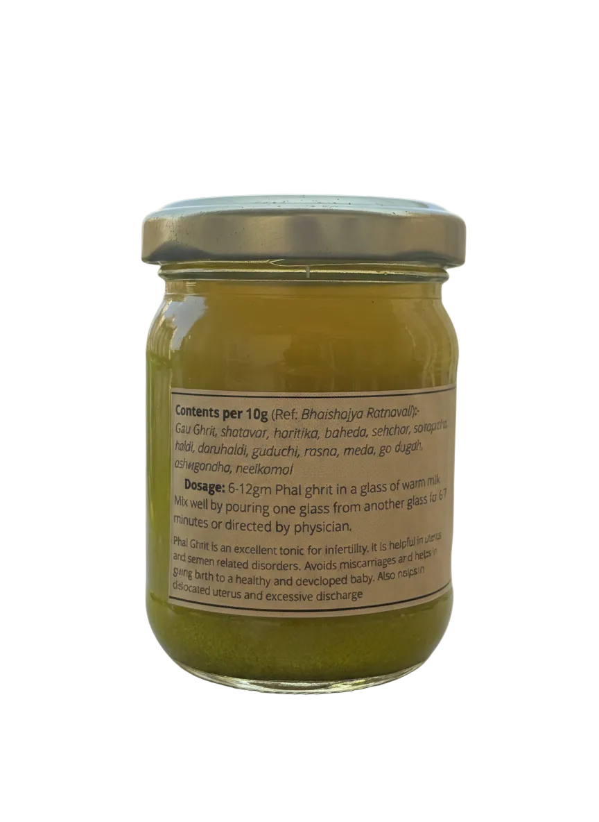Phal ghrit 100gm - Made from desi cow ghee for infertility in Men & Women, For PCOS,PCOD