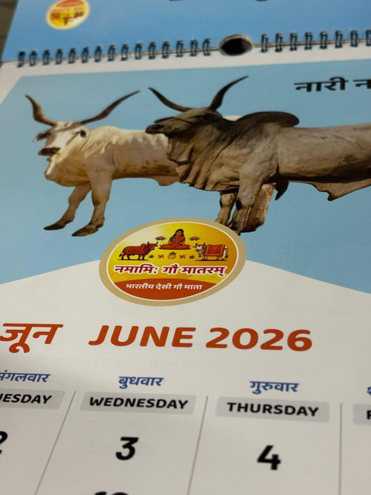 2026 Calendar - Featuring Bailoday gurukul and Bhartiya Gauvansh